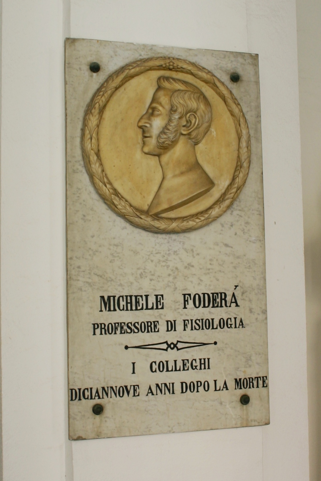 Michele Foderà's memorial tablet, Palermo - 02.JPG